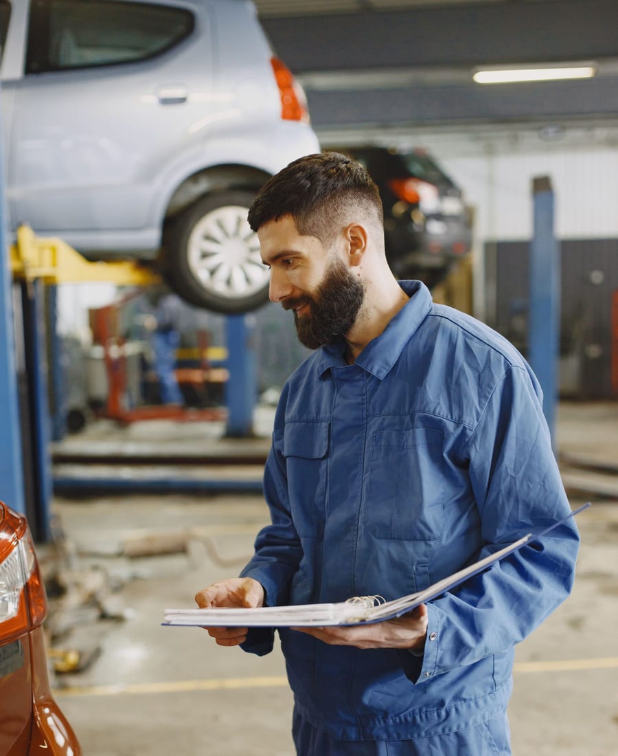 Servis randevusu için araç kontrolü